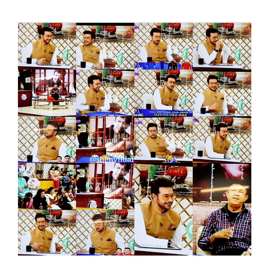 shenyfidai1's tweet photo. My fav and My Hero favourite   Pakistan ki #Shaan 🇵🇰🌟🇵🇰
#Alamgir sehab 💕 in #SalamZindagi with Our #DilsayPakistani 🇵🇰and #Coolesthost @faysalquraishi 😍
What a lovely Morning with our legend Thank you #FQ &amp; #SZ 👍💙💙💙 https://t.co/RVu7N5jJKt