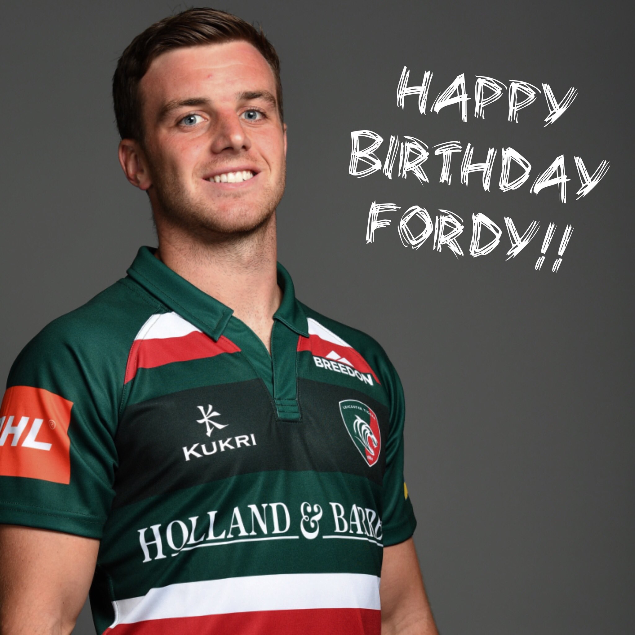  Join us in wishing a Happy Birthday to fly-half George Ford for today!! 