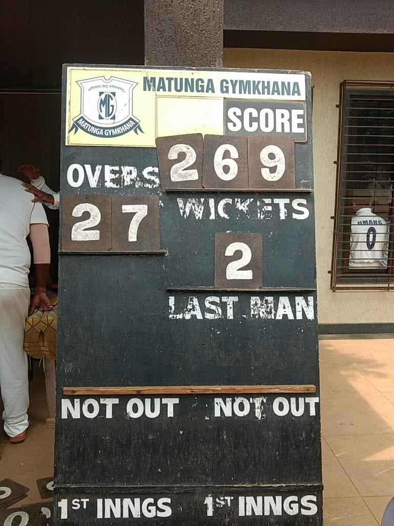 ImpactWeschool's tweet photo. In the second WeSchool match agaisnt Thakur college, WeSchool have posted a target of 270 runs. https://t.co/lUkHoG2iKi