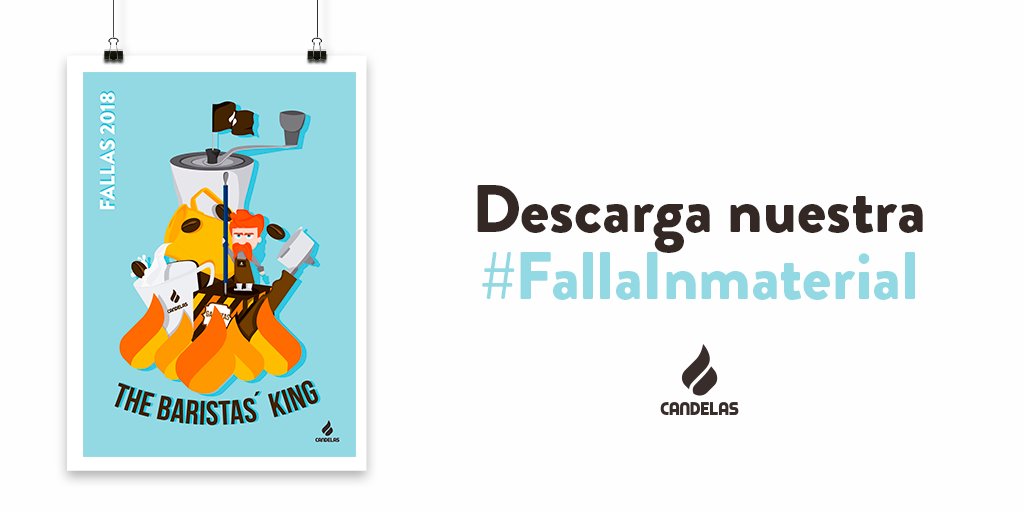 Cafescandelas's tweet photo. Porque sin los baristas y un buen ☕ , las #fallas no serían lo mismo, ahí va nuestra aportación a la #fallainmaterial. ¡Descarga nuestro cartel! 👉https://t.co/7MxA7prEYp https://t.co/pX3xpwjyNG