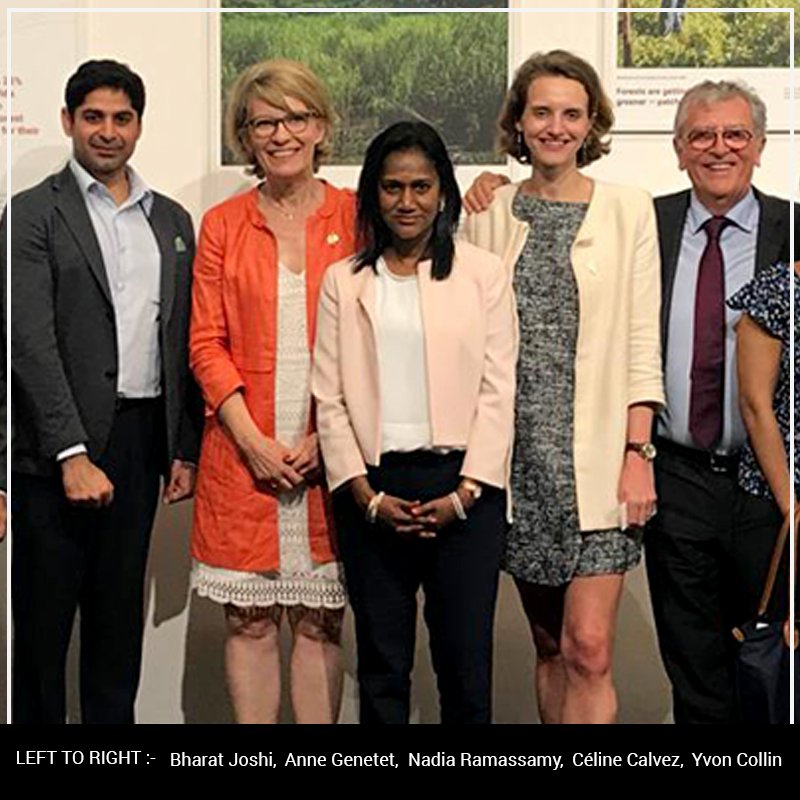 bharatjoshi_'s tweet photo. It was an honour meeting @AGenetet , @NadiaRamassamy, @celinecalvez and Mr Yvon Collin. Look forward to more meaningful discourse about Indo-France relationship. #NavigatingIndia #Business #BizTip #Entrepreneur https://t.co/vvd33IBke0