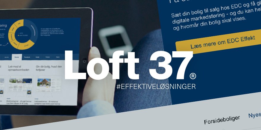 loft37's tweet image. Vi er nomineret i fire kategorier (Yeah!) ved @DanishDigital for vores samarbejde med @edcgruppen 👉 bureaubiz.dk/shortliste-boo…