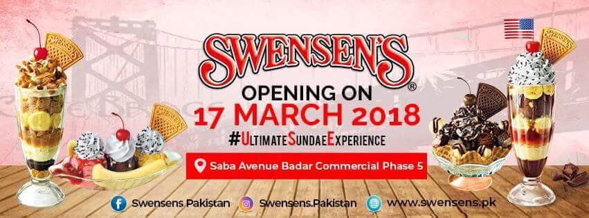 hinasafi's tweet photo. #Swensens will open doors for public tomorrow noon in #Karachi and the first 70 customers will get a free Sundae for the next 48 Days.
How cool is that?
Summers are already here. Can't wait to have the #UltimateSundaeExperience
More details >> https://t.co/km78kUbvmZ https://t.co/Wp3pGTHUMV