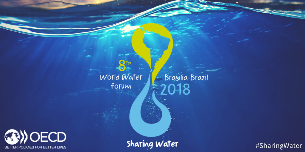 OECD_ENV's tweet photo. #Water quality, financing water, urban water management: the #OECD will be at the #WorldWaterForum8 in Brasilia to discuss critical water issues.

📅 18 – 23 March 2018

➡ Check out our list of events: https://t.co/aiYDhiItcL | #SharingWater https://t.co/wQymHuW96r