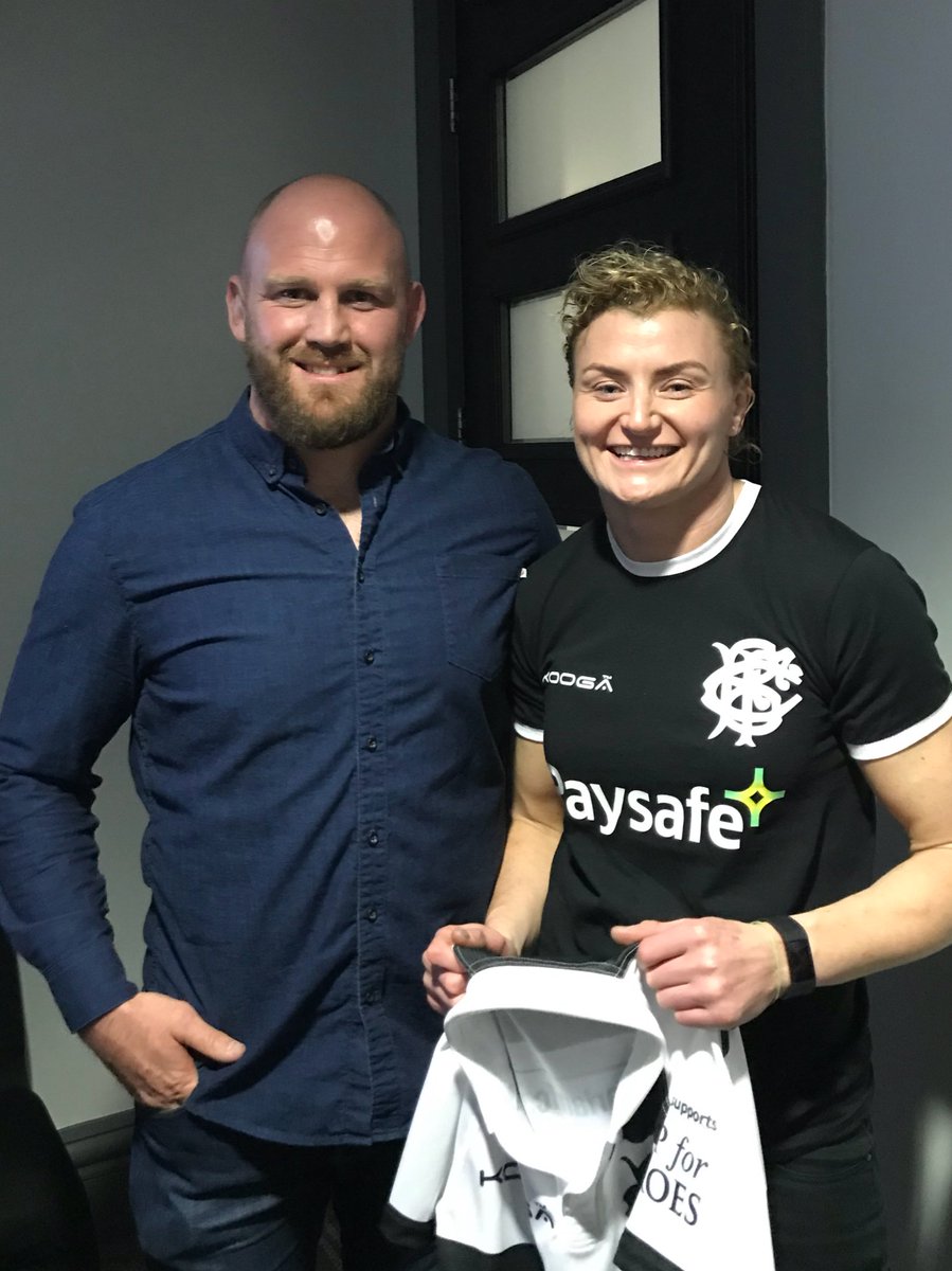 Barbarian_FC's tweet photo. TEAM NEWS 🗞

Women’s Team 2️⃣2️⃣ v British Army 🇬🇧

Saturday 17th March at Aldershot

3️⃣pm kickoff &amp; free entry 

Shirts presented by Ben Franks 💪

#rugby #rugbyunited #Wrugby 🏉 https://t.co/tHnoiqnkzG