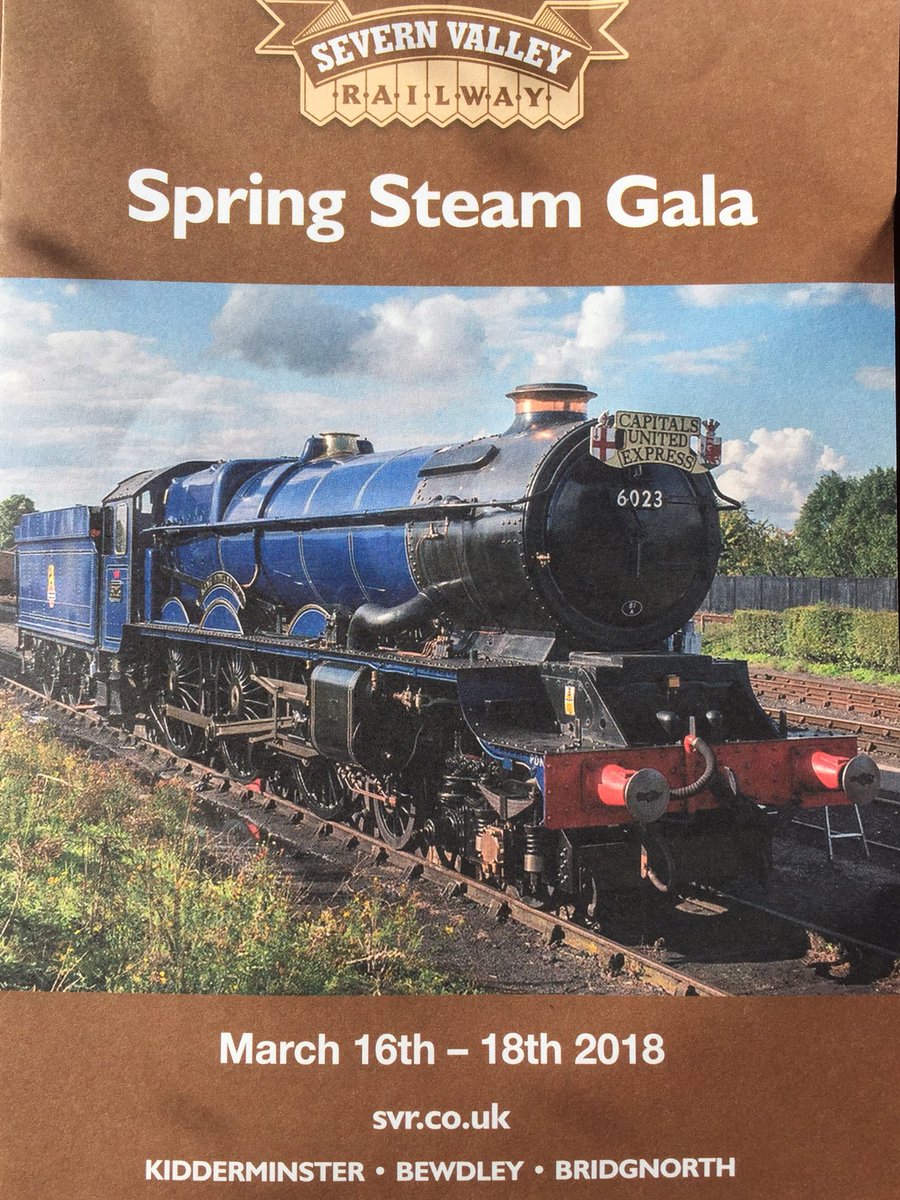 DreamingOfSteam's tweet photo. Whilst I am proud to have my photo on the program cover, I am deeply upset that I have not been credited as per the terms of use that we agreed!!! @svrofficialsite #springgala https://t.co/TYu6i0Np0D