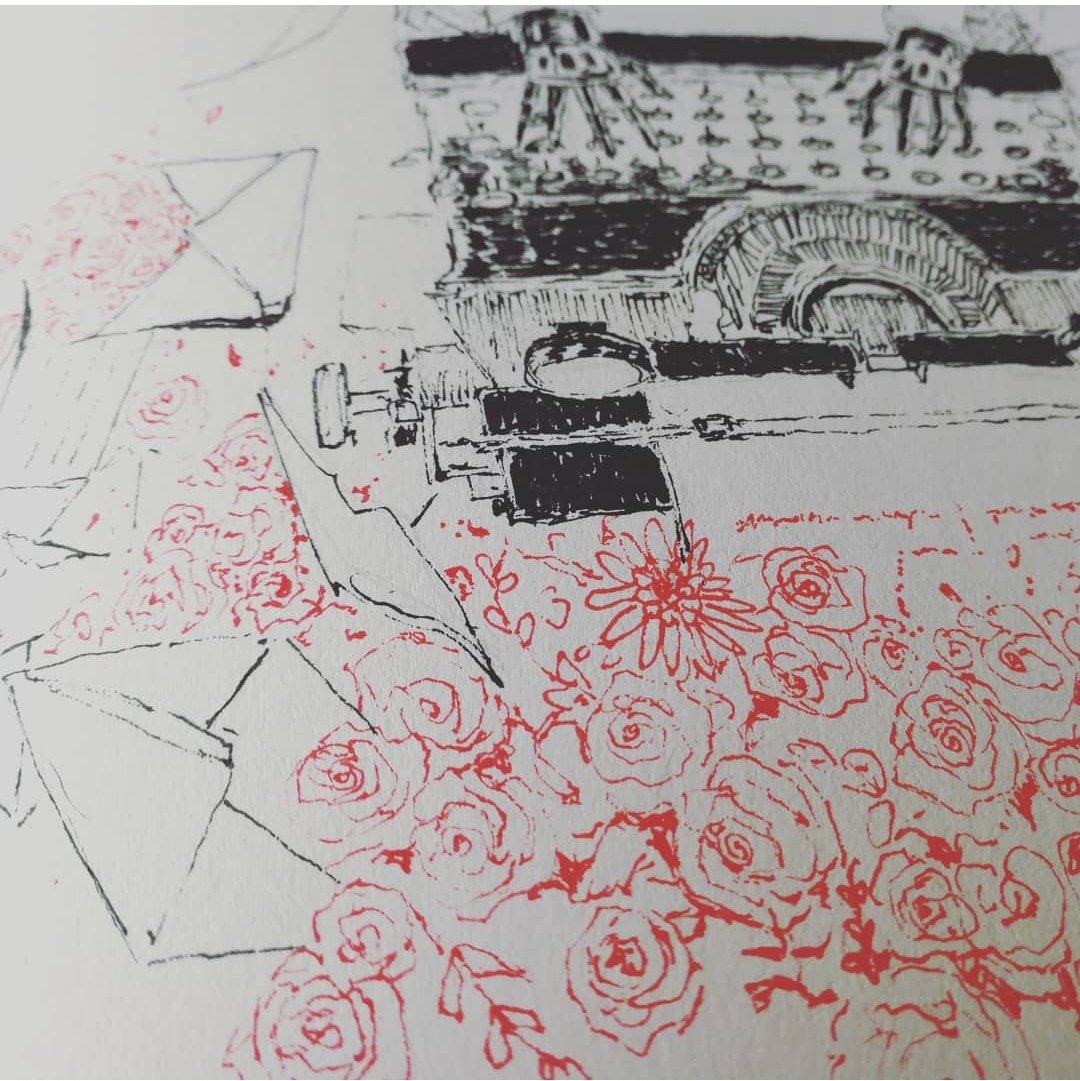 Writing letters. #VioletEvegarden 