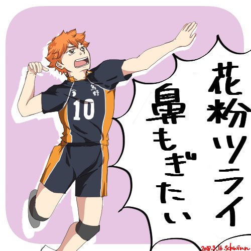 Schwinn はなものがたり2巻2 21予定 Sur Twitter 日向翔陽がスパイク決めながら気持ちを代弁してくれる ハイキュー T Co 4m5je0giha Twitter