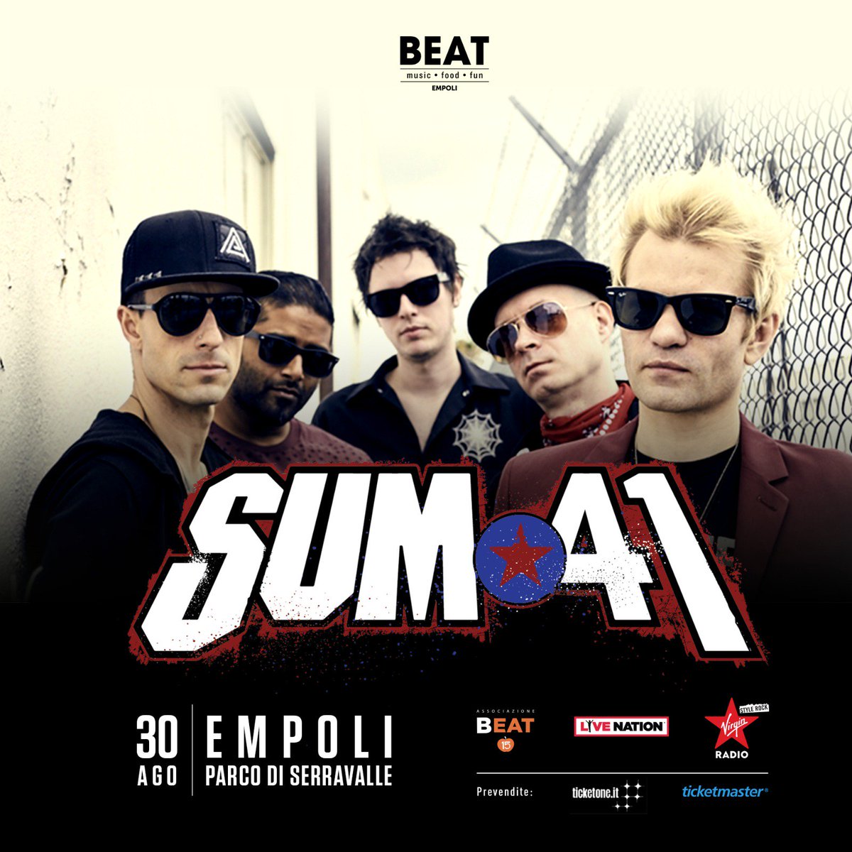 Una scarica di rock! ⚡️⚡️
<a href="/Sum41/">Sum 41</a> | Beat - Empoli | 30 agosto 2018
 💣🔥
→ bit.ly/Sum41_Empoli_B…
→ bit.ly/Sum41_Empoli_B…