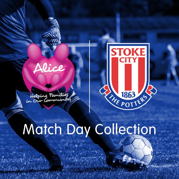 _alicecharity's tweet photo. Prepared with our lovely pink buckets, the Alice team along with friends &amp; family, will be attending tomorrow’s @stokecity match. We will be raising money to help our city’s most defenceless children, who urgently need our attention &amp; support. Help to put an end to child-poverty. https://t.co/sQhsSiYAaO