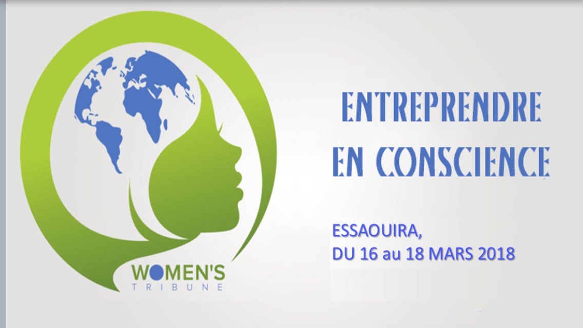 A Essaouira pour participer à la 8ème édition du Women’s Tribune. Avec, entre autres, Fathia Bennis, André Azoulay, Michèlle Sabban  @Regions20 Ahmed Rahhou, <a href="/OBouchamaoui/">Ouided Bouchamaoui</a> <a href="/TGHORFI/">Thami Ghorfi</a> <a href="/HouriaTazi/">Houria Tazi Sadeq</a> <a href="/Jbelahrach/">jamal belahrach</a> Entreprendre, agir, financer et innover en conscience #StandUp4HumanRights