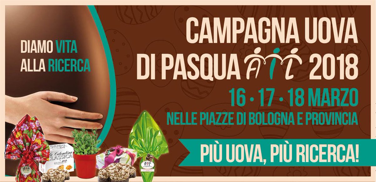 comunebologna's tweet photo. Felipe Avenatti e Antonio Santurro del @BfcOfficialPage oggi alle 18 in Galleria Cavour firmeranno le #uovadipasqua della campagna @AILBologna per aiutare la ricerca onco-ematologica. La campagna continua fino a domenica nelle piazze di #Bologna > https://t.co/ZFWtjh0xNg https://t.co/b8jM7tnKVs