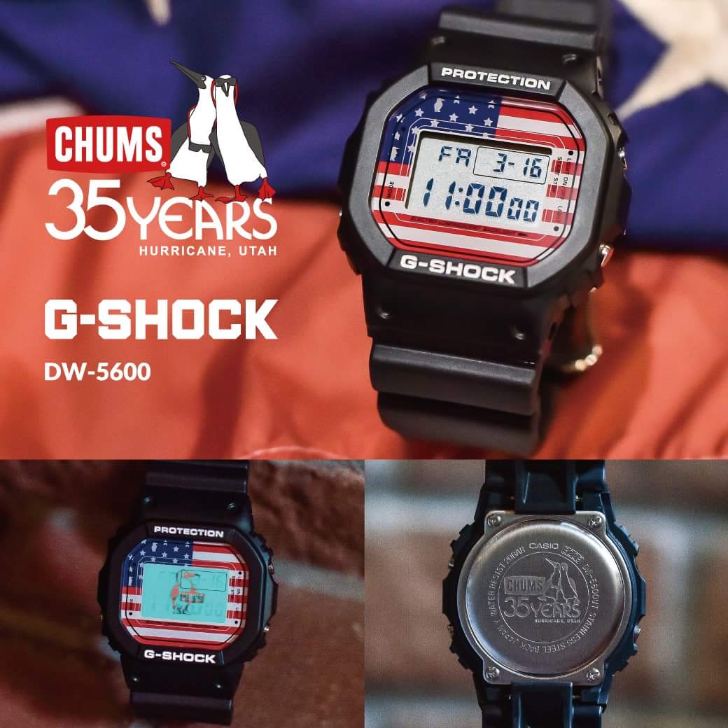 表参道店＆オンラインショップ限定】 共に35周年を迎えるG-SHOCKと