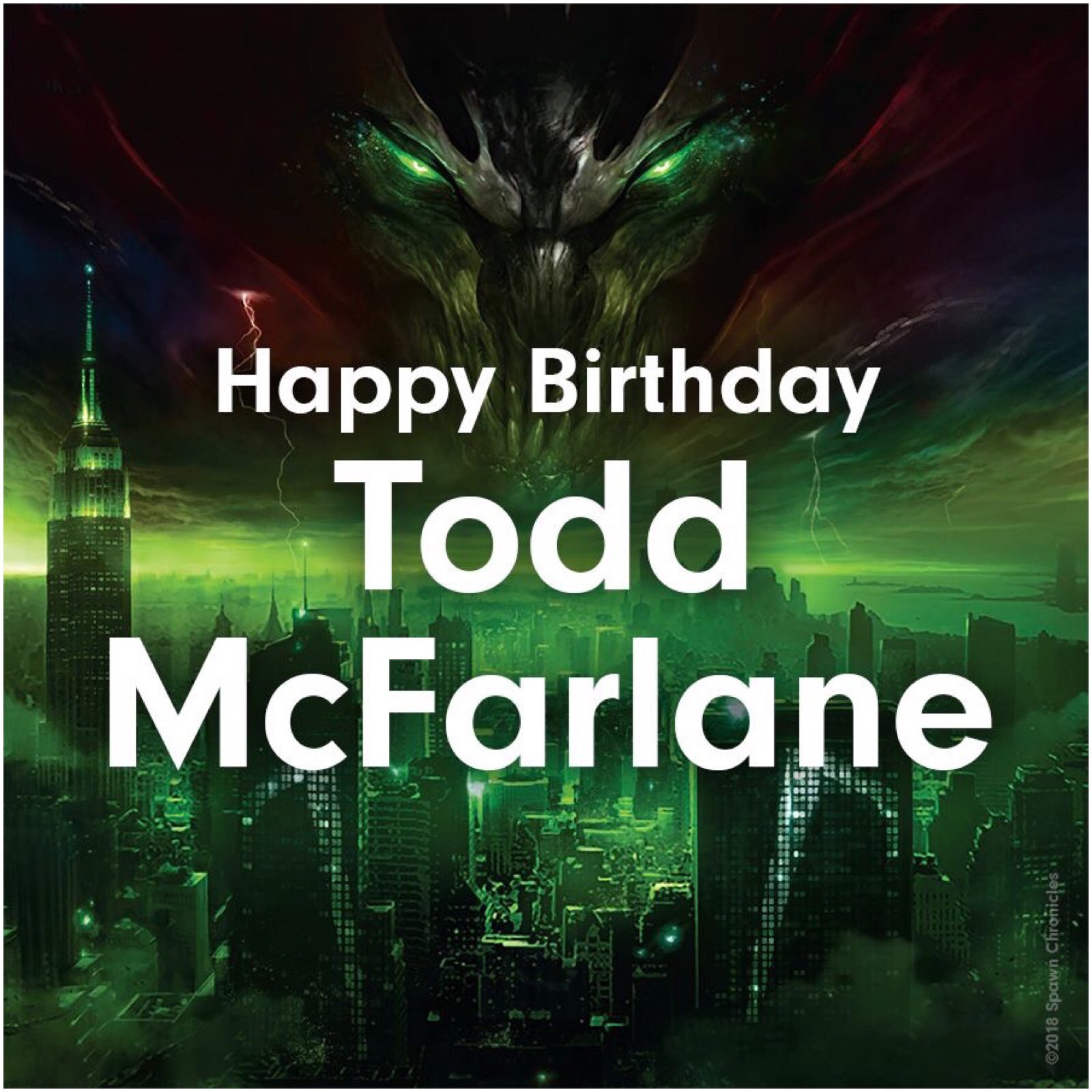 Happy Birthday to the Toddfather himself, Mr.     