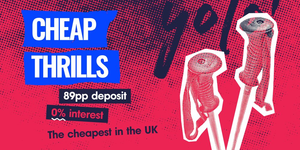 Our mission is to get you shredding it down the #mountains! We make this easy to accomplish with our fantastic offers and simple booking process. 👌

All that’s needed to get you going, is an £89pp deposit with 0% interest - the cheapest in the UK. #skiing