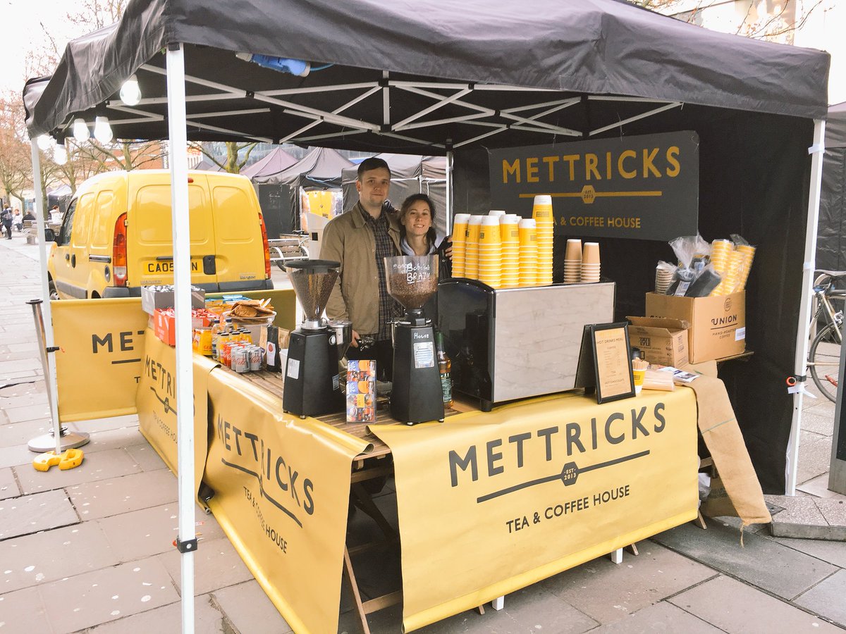 MettricksBG's tweet photo. Mettricks Bargate is dead... long live Mettricks Above Bargate (popping up every Friday and Saturday at the Above Bar market outside West Quay) https://t.co/Wb1rOWstKY