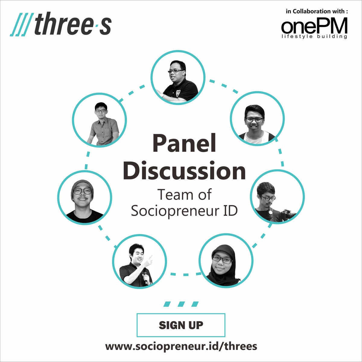 Hello ! Sudah siap Three-S Network hari minggu besok ?
Three-S Network akan dibawakan tema "Social Entrepreneurship Sharing Experience" berlokasi di OnePM Lifestyle Building Gading Serpong tgl 18 Maret 2018 pukul 09.00 - 12.00 WIB
Info lebih lanjut htpp://sociopreneur/trees