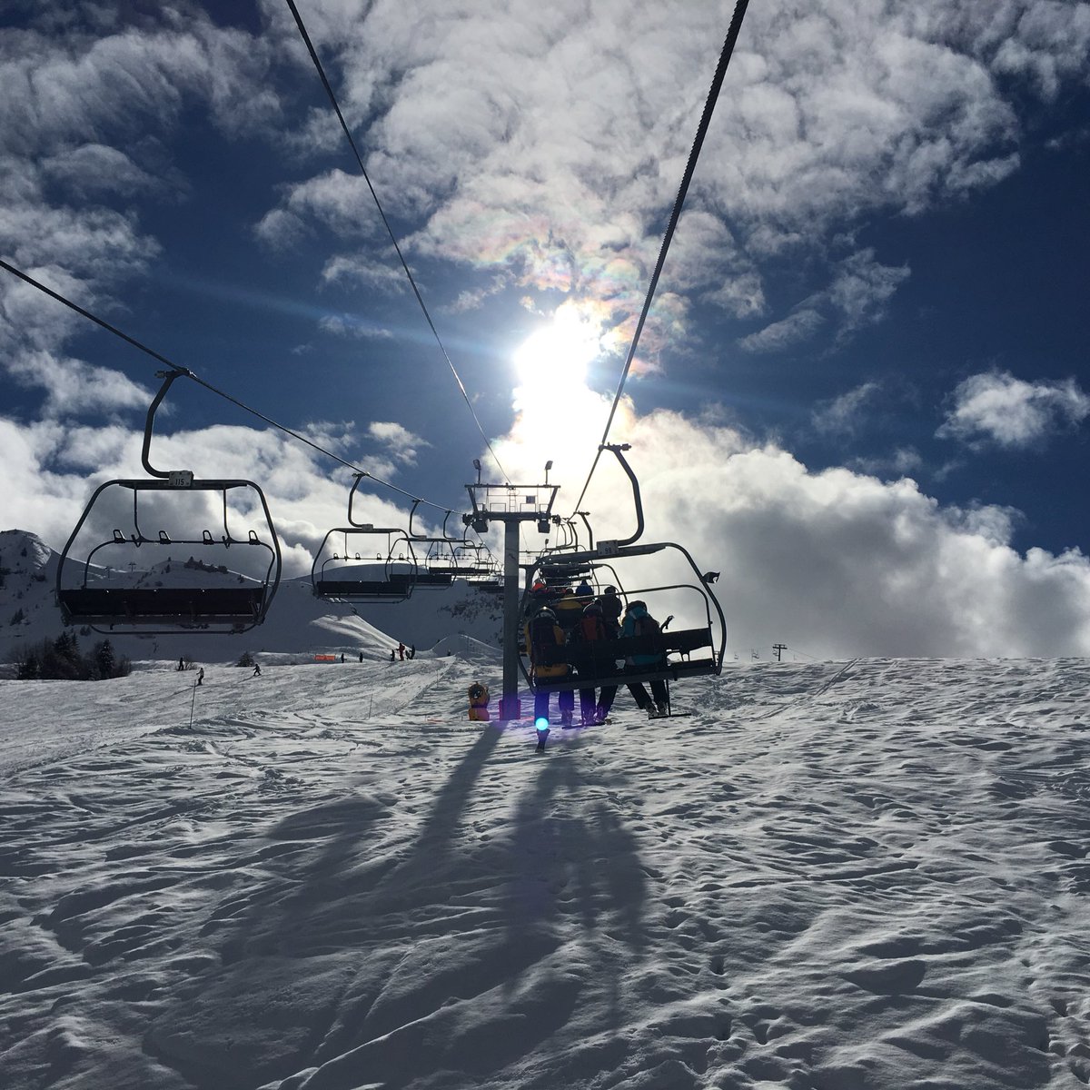 Not a bad way to end the week in <a href="/legrandbornand/">Le Grand Bornand</a> <a href="/skiweekender/">Ski Weekender</a> <a href="/planetski/">PlanetSKI Snow News</a> <a href="/PaddyDalyPR/">Paddy Daly PR</a> <a href="/mary_novakovich/">Mary Novakovich</a>