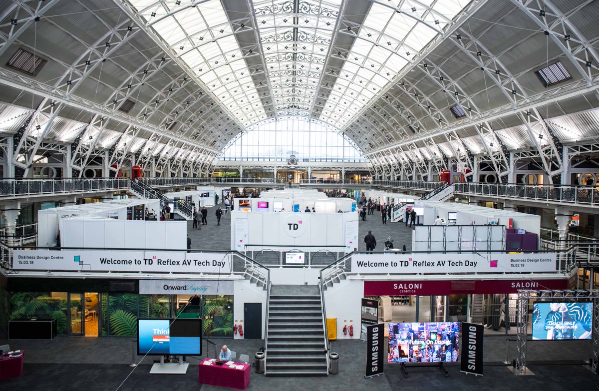 ReflexAV's tweet photo. Had an amazing day yesterday at #ReflexTD18 @TheBDC, we would like to thank all visitors and exhibitors for attending! Looking forward to #ReflexTD19 now... https://t.co/AoQASDa0Qc