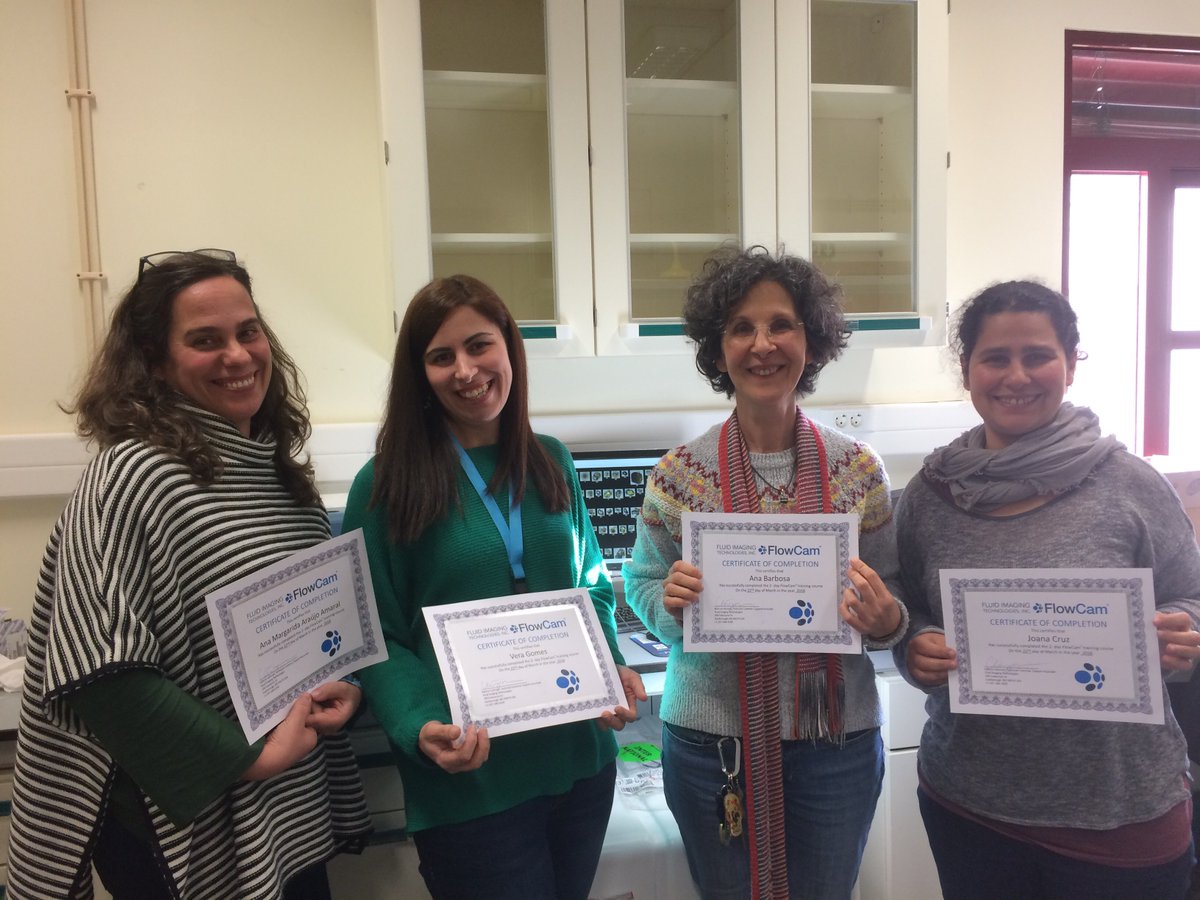 Training at UAlgarve in Faro, Portugal <a href="/flowcam/">FlowCam</a> <a href="/FluidImaging/">Fluid Imaging</a> #flowcam #fluidimaging