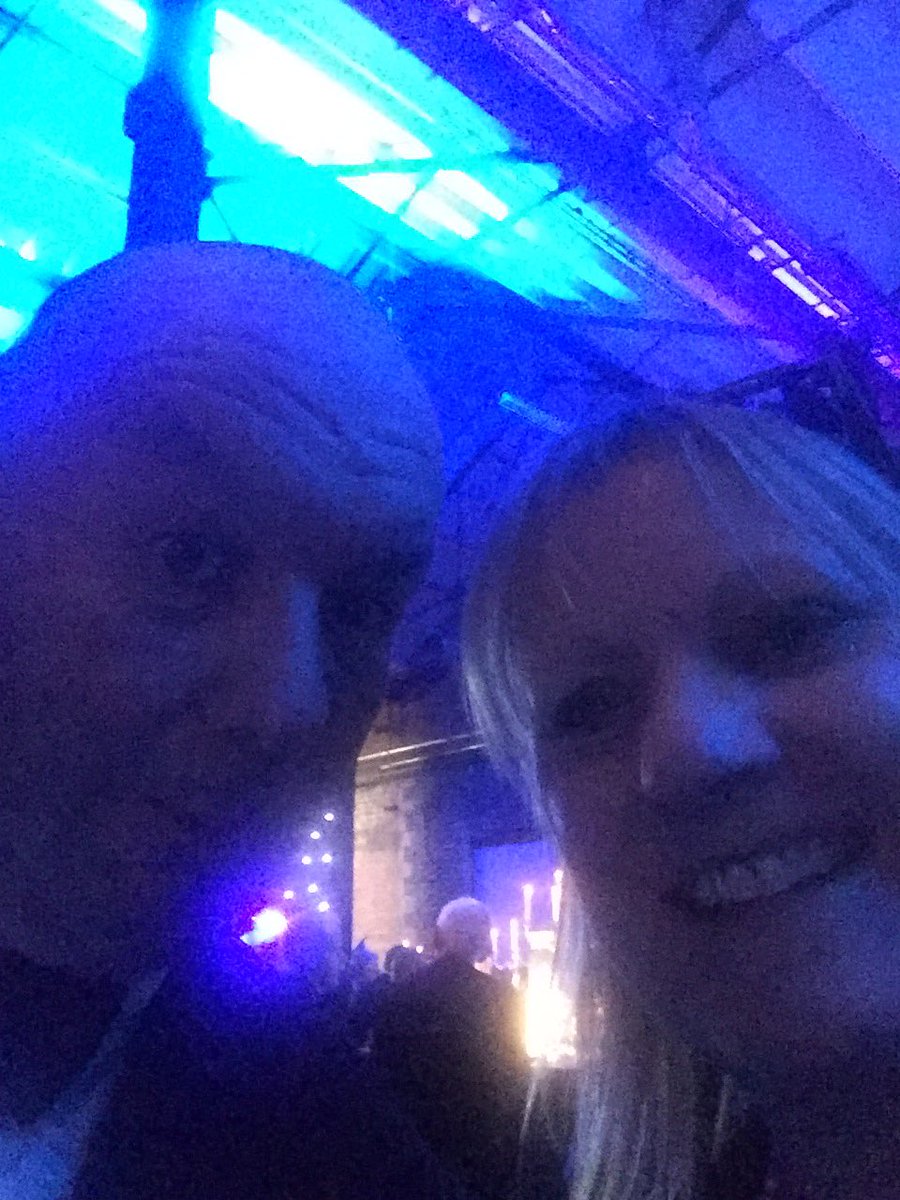 Georgie the Editor and my good self! Steam heat