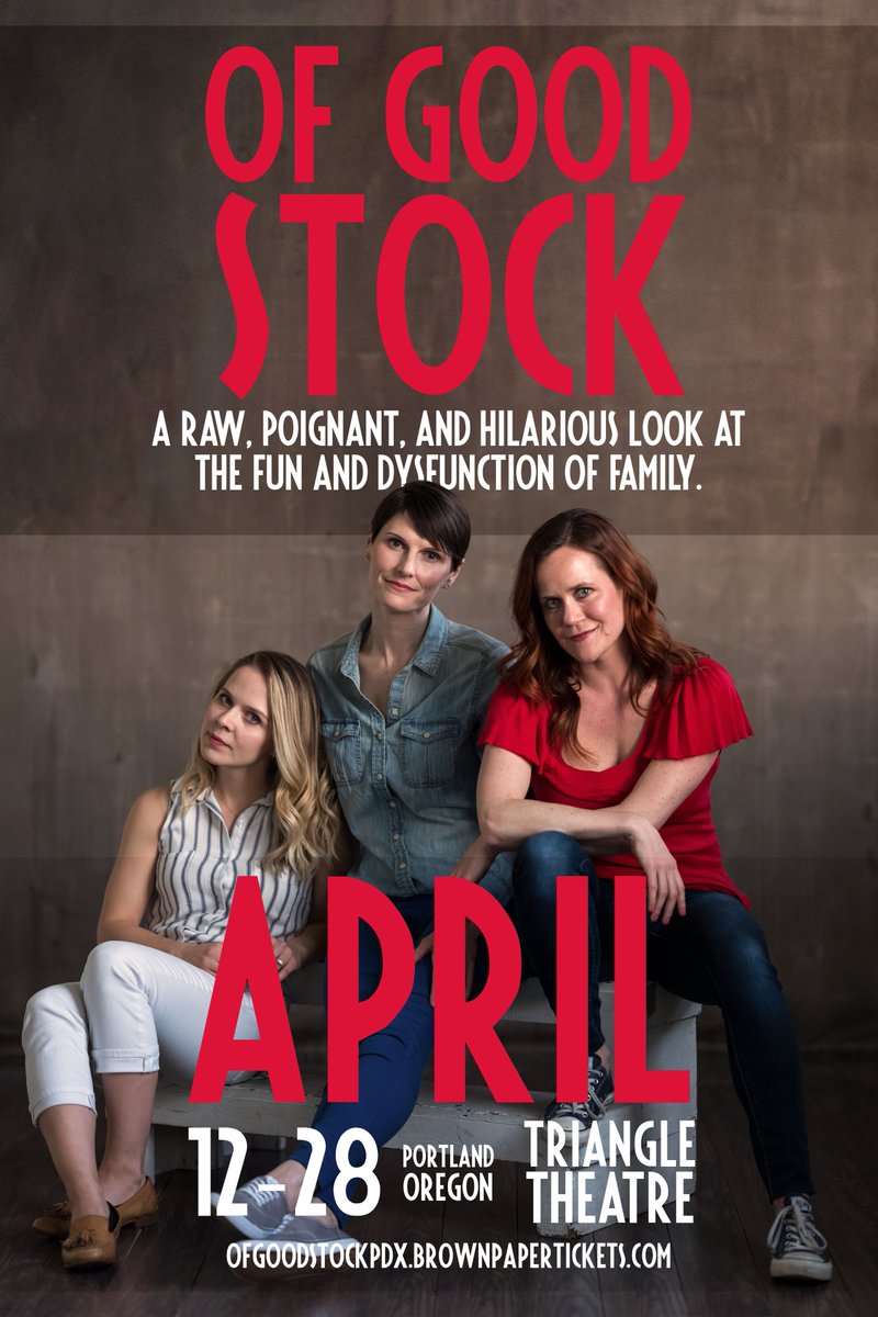 JaimeLangton's tweet photo. I cannot wait to share this incredible #play about the ups and downs of #family with #Portland. #OfGoodStock opens on April 12! Tickets available at https://t.co/qxdi8FeeFC
#Theatre https://t.co/Yp6Q6KSWu8