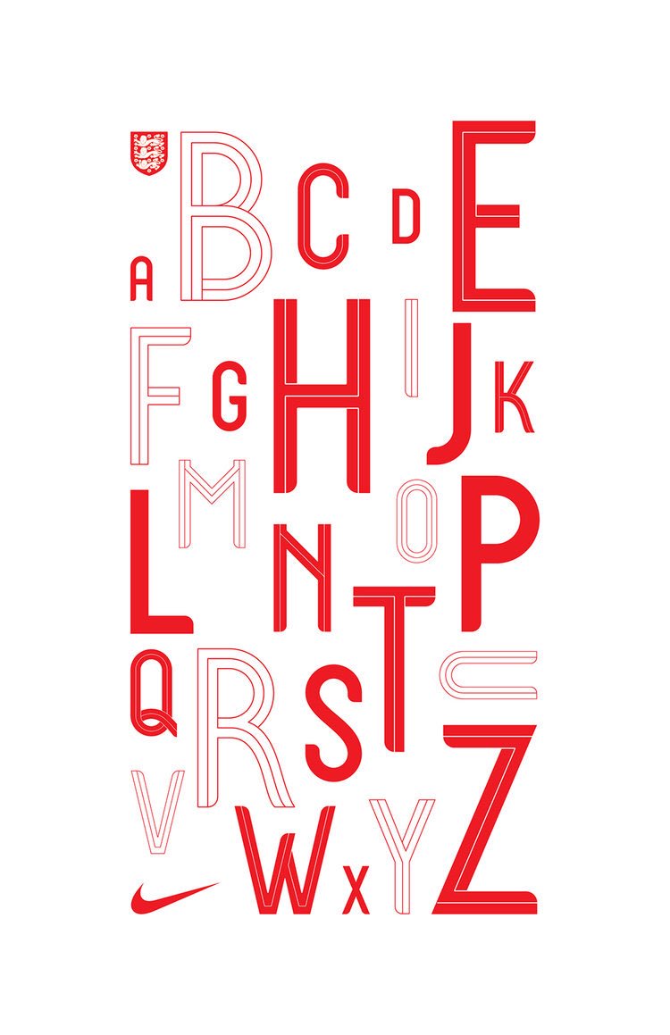 Great visit to see top @BucksNewUni  graphics legend <a href="/MrCraigWard/">Craig Ward</a> in NYC this week and talk about his design process for the Nike England 2018 World Cup Kit. Amazing project.