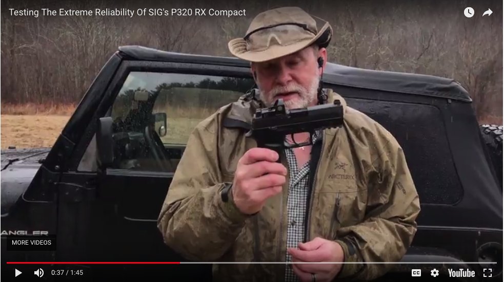 Video: The Extreme Reliability Of Sig’s P320 RX Compact: bit.ly/2ufUWjl