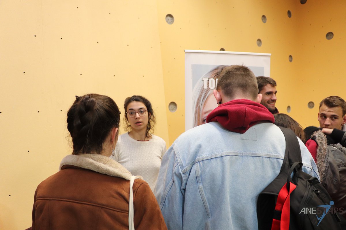 ANESTAPS's tweet photo. Merci à la présence d'@InspireOriente au #VillagePartenaires du 38ème #CongrèsANESTAPS ! L'#OrientationActive est notre quotidien pour orienter au mieux un maximum de jeunes. https://t.co/1eTFPQBQ3F
