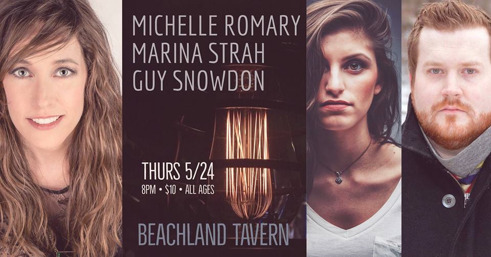 GuySnowdon's tweet photo. Guy Snowdon will be opening for #clevelandsinger, Michelle Romary. "Lyrically and instrumentally brilliant...powerful, soaring vocals" - @ClevelandScene . Get your tickets today! https://t.co/eX79QS3VDY #clevelandmusic #clemusic @MichelleRomary @MarinaStrah39 https://t.co/zlXuxUlNOa