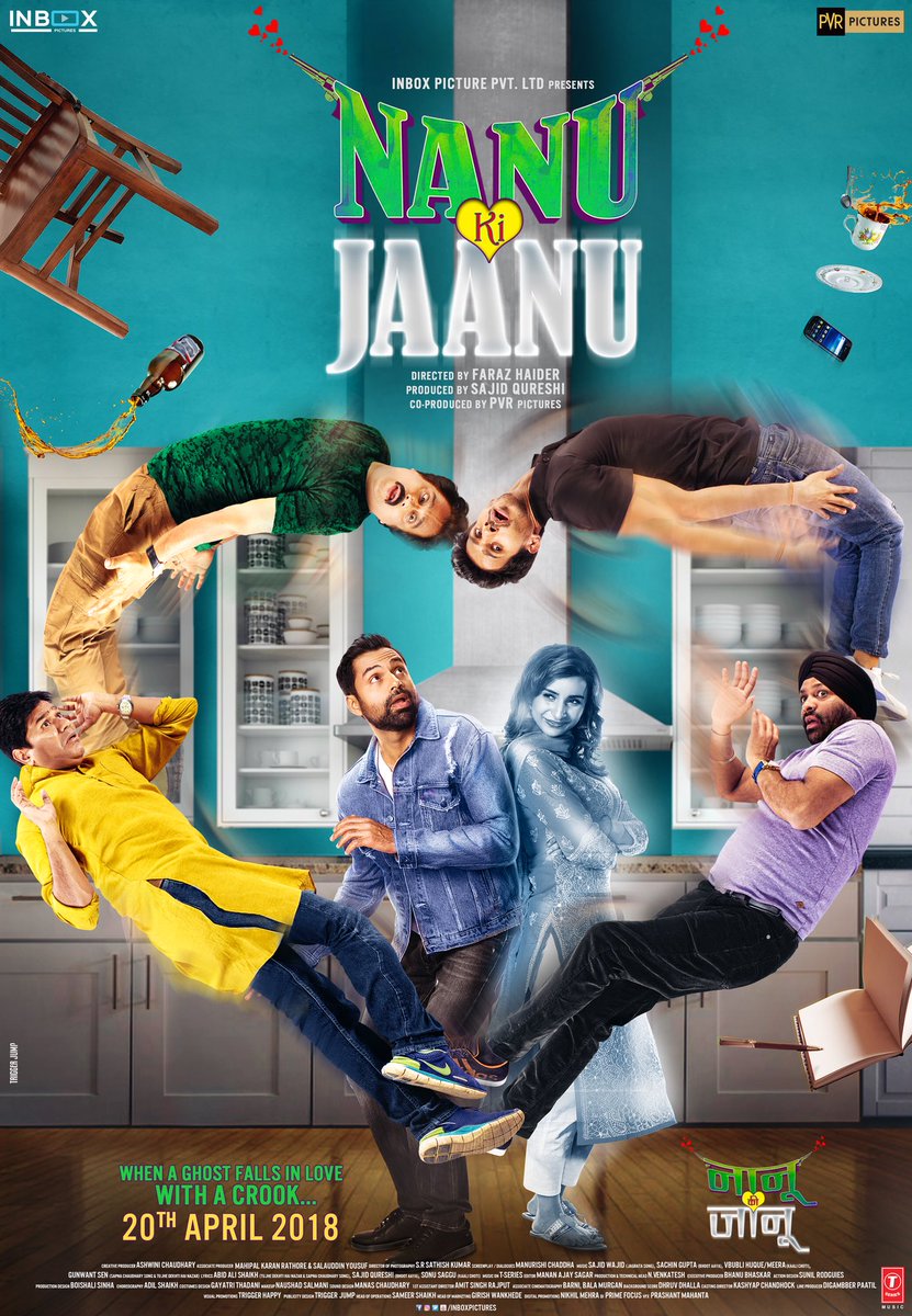 Just landed back in the bay and into promotion mode with the first look of my movie #NanuKiJaanu watch this space for more😉