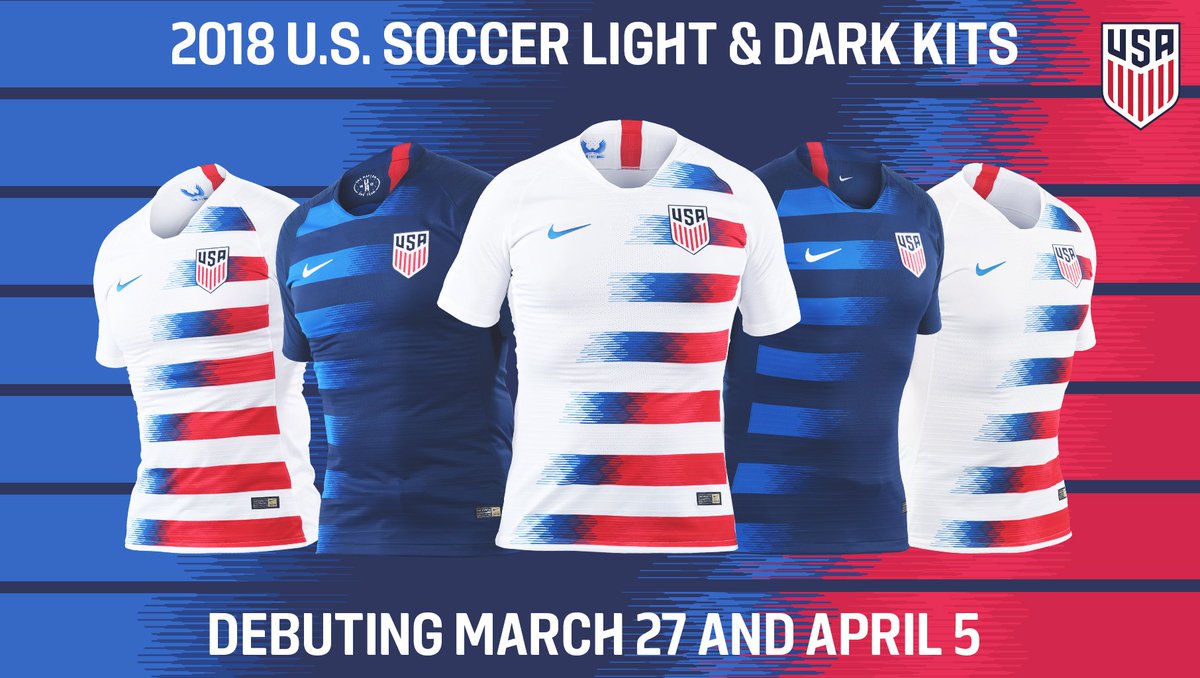 new us soccer kits