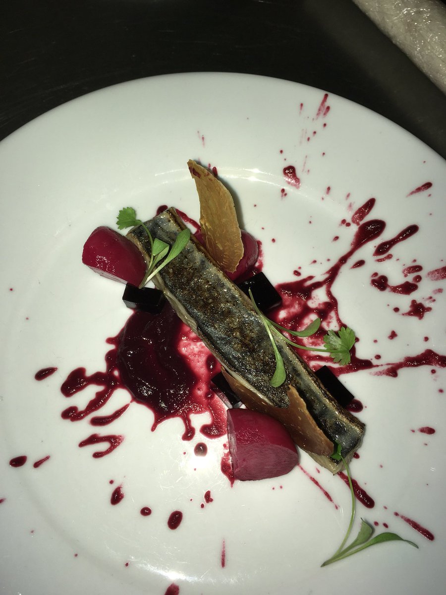 jellyhead70's tweet photo. #NHTO2018 Thank you for your support @SeafoodSchool . The starter looks great. @ThebrasserieMK @MKCollege https://t.co/kxCW0ggOLD