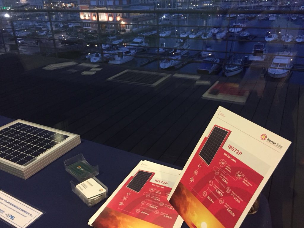 We are tonight in PEL awards 🏆 in Coruña, G☀️ S☀️lar  Iberian Solar Spain