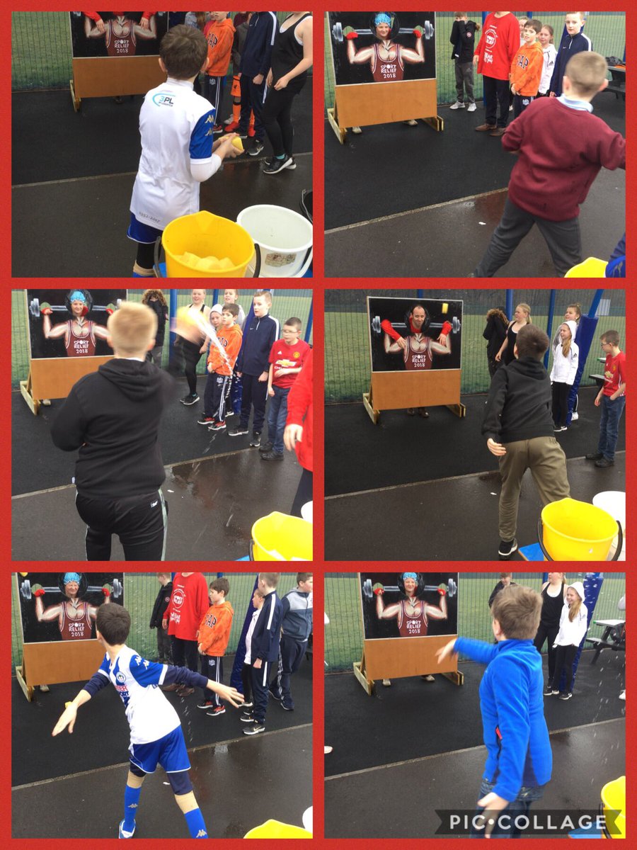 mrsmhclass's tweet photo. Raising money for @sportrelief great fun equals soggy staff! Thanks to our school and sports council for organising.👏🏻👏🏻💦💦 https://t.co/rK2kwKscKU