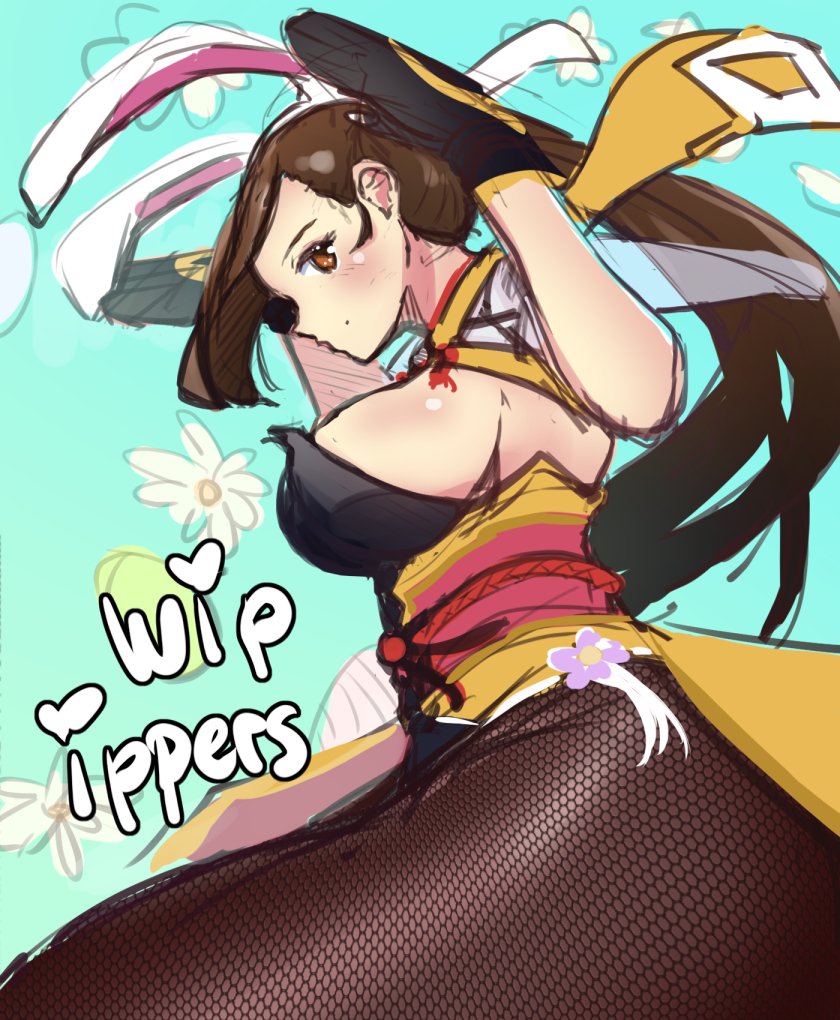 Sexy Kagero in bunny outfit