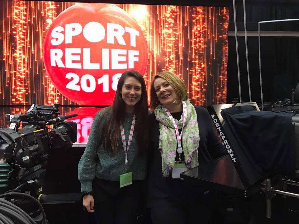 portaprompt's tweet photo. Portaprompt at Sports Relief , hope the show goes well and lots of monies raised https://t.co/nPoN2YrWma