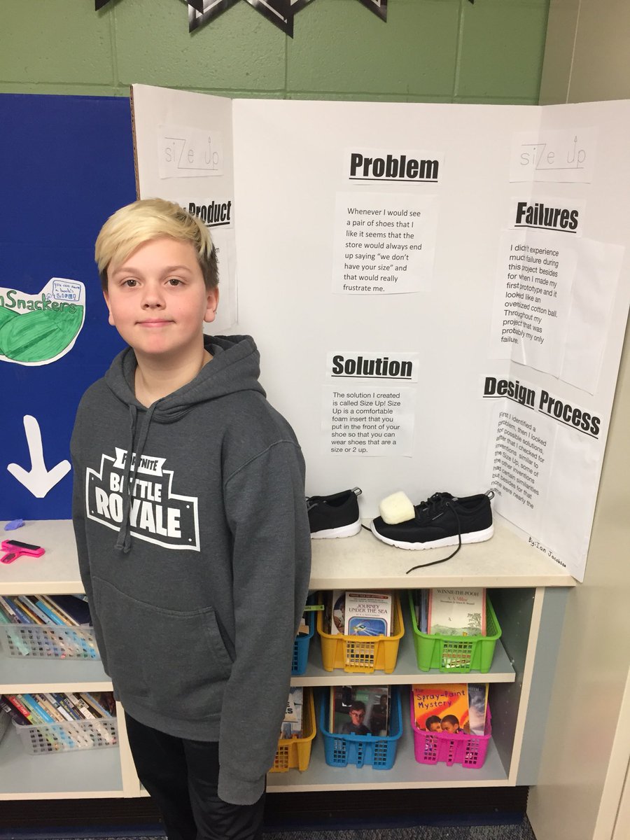 MrsPetersen5th's tweet photo. Innovation Fair Day for our 5th grade #gwgreats We’re so proud of all of our creative innovators! https://t.co/P6dQhMbQZP