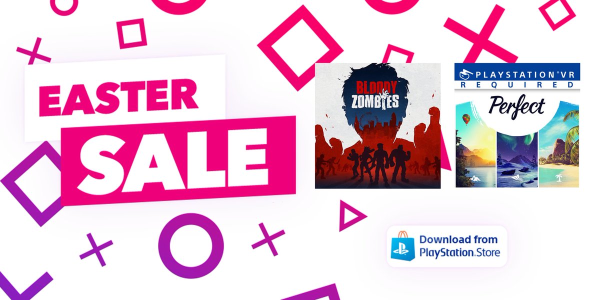 nDreams's tweet photo. ICYMI all our titles are currently on sale on the @PlayStationEU Store!!
#ShootyFruity - https://t.co/Hoi9lJXx75
#PerfectVR - https://t.co/dYgwCWn2KB
#BloodyZombies - https://t.co/lVX8TsLQM6
#TheAssemblyVR - https://t.co/v6Hlisx8MO https://t.co/Mqn0ELlKse