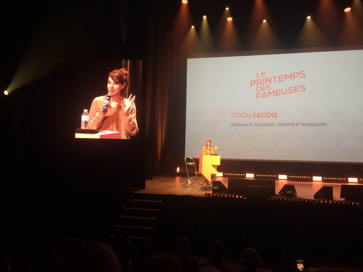 Super journée, super rencontres et <a href="/titiou/">Titiou Lecoq</a> formidable ! Merci merci <a href="/LesFameuses/">Les Fameuses</a>