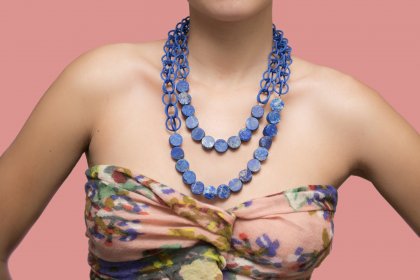 pmaCraftShow's tweet photo. This week’s #featuredcraftfriday, we’re highlighting @mariaeife, the 2017 excellence in jewelry winner. Learn how Maria uses traditional craft, coupled with technology, to create stunning, wearable art: https://t.co/pCIEdClBsA https://t.co/vPGdnVPUuN