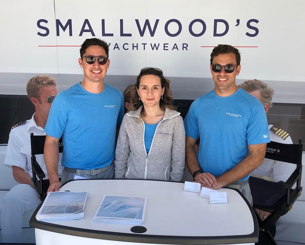 Yachtwear's tweet photo. Find quality and stylish uniforms for your crew. Make sure to stop by Smallwood's @Yachtwear booth at the @pbboatShow. We are at waterfront booth 925. See you there! #yachties #PBIBS2018 #crewlife #PalmBeach https://t.co/UFjNts4Ryi