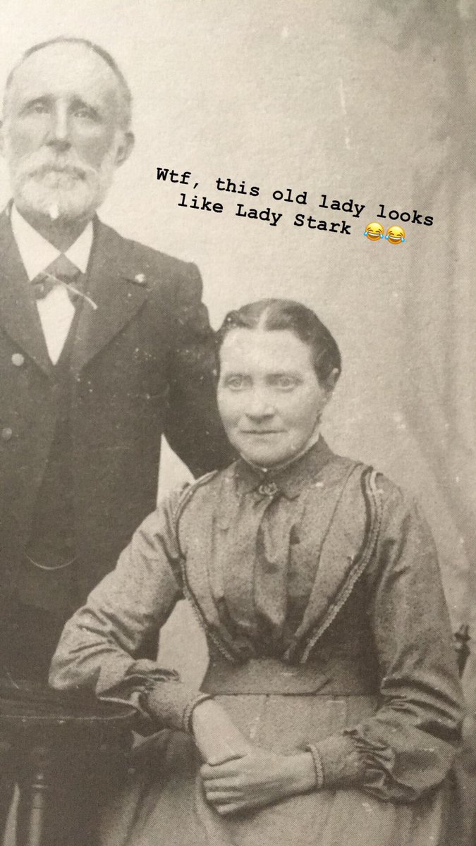 Found Lady Stark’s twin #gameofthrones