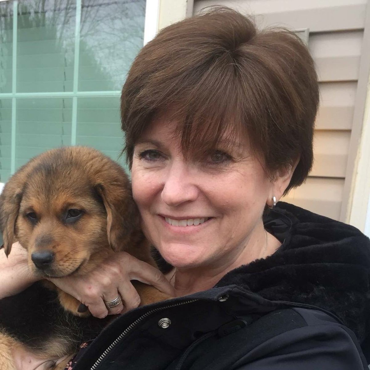 In honor of National Puppy Day, here is Monty on the day we adopted him. <a href="/HTAnimalRescue/">Hopeful Tails</a>