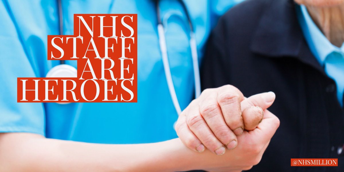 We think NHS staff are heroes. Please RT if you agree!