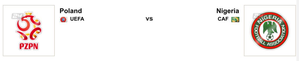 Swagccer's tweet image. Polonia 🇵🇱 vs 🇳🇬 Nigeria 

Handicap Asiático -0.5
Odds: 1.86

#bettingonfootball 
#bettingpredictions