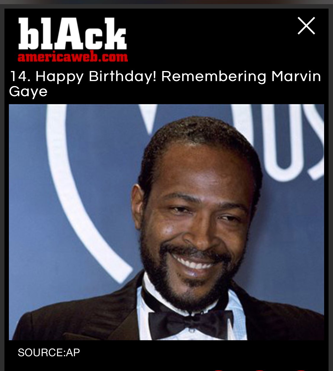 Happy Birthday! Marvin Gaye..\"What\s Going On\"...Motown 25..1983  