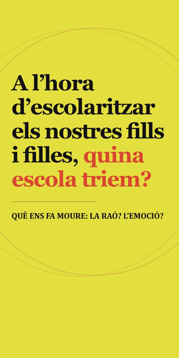 coord_ampa_salt's tweet photo. Desfem mites i donem arguments a favor de la qualitat de les escoles públiques de Salt!
Tria l'escola que cohesiona i mai una escola que segregui!
#JoPública
#SaltEduca
#segregacioescolar
https://t.co/IBgfbGJx46 https://t.co/UZ6nSrscht