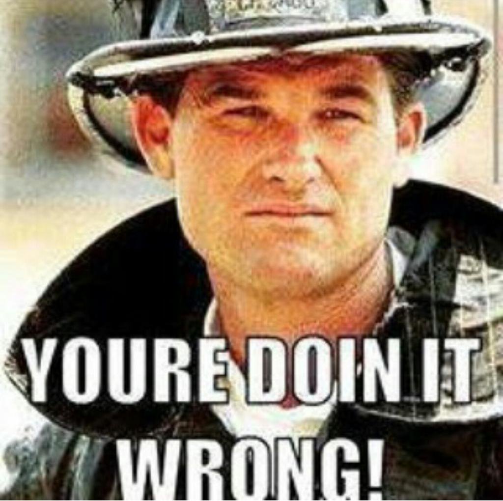 ForThemTraining's tweet photo. If you're dispatched to a structure fire and you get in the rig without putting on a piece of bunker gear... https://t.co/4QSRPTxi4h