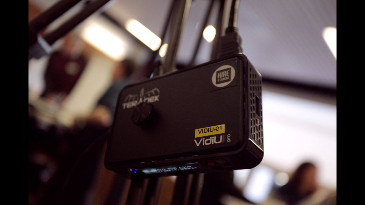 Had a load of fun using this <a href="/Teradek/">Teradek</a> VidiU box for our live-stream shoot today, unbelievable functionality and gives us lots of fun options going forward 😌🤔